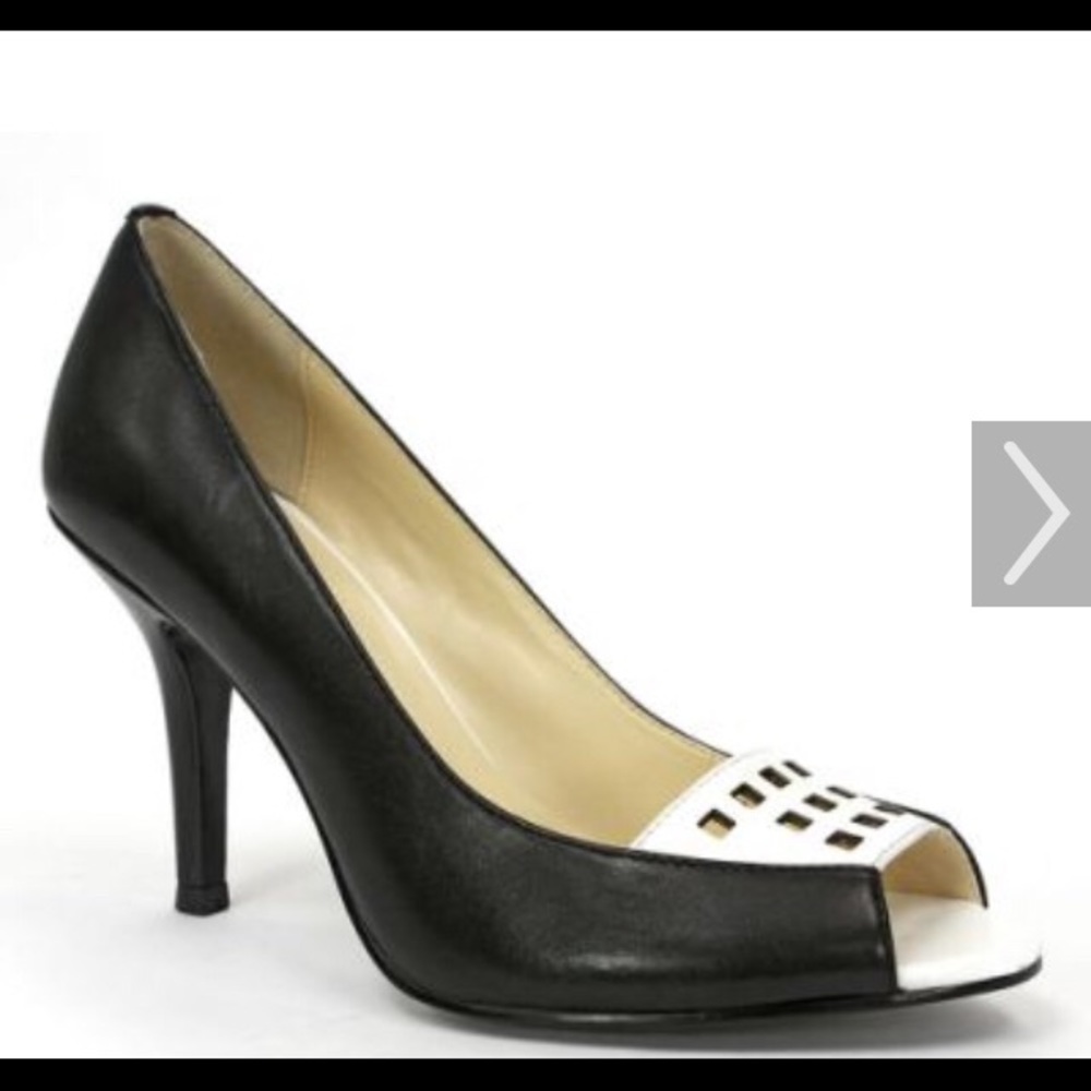 Black and White Tahari Shoes
